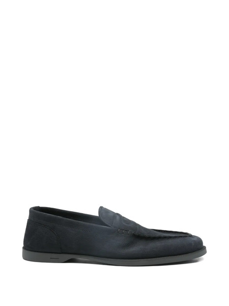 John Lobb Leather Loafers - Blue 