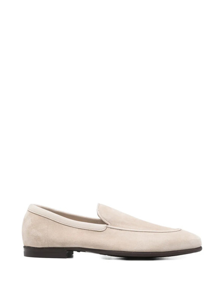  John Lobb Natural Piped Loafers - Neutrals 