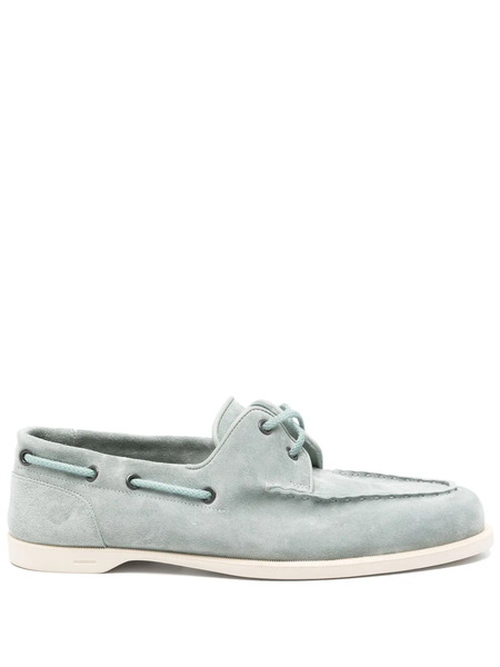  John Lobb Suede Loafers - Blue 