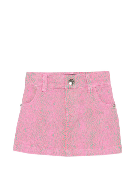  John Richmond Junior Button-fastening Pocket Skirt - Pink 