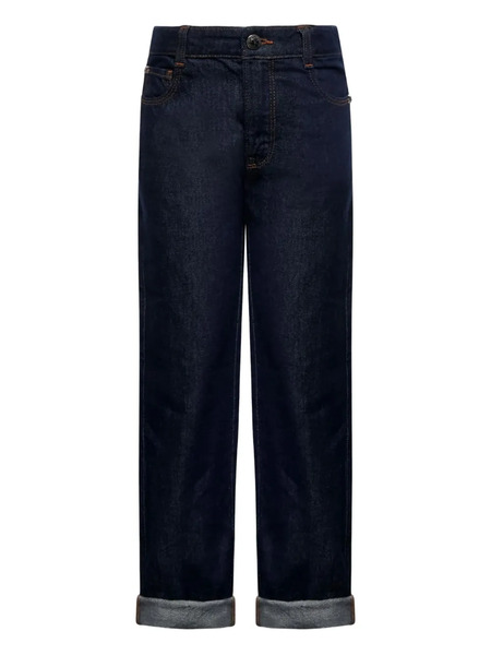  John Richmond Junior Cuffed Jeans - Blue 