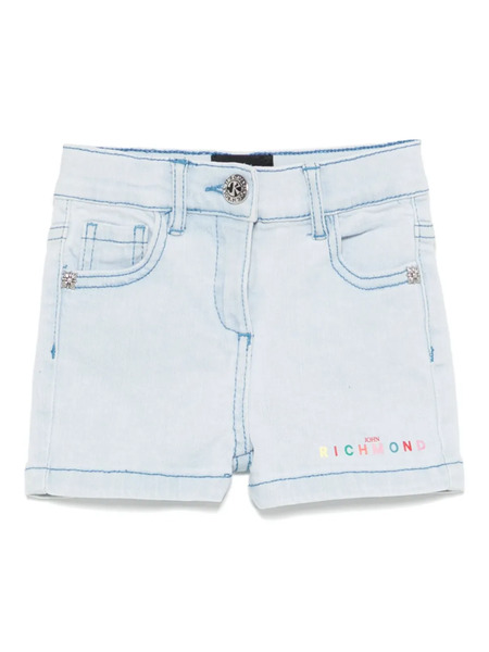  John Richmond Junior Denim Shorts - Blue 