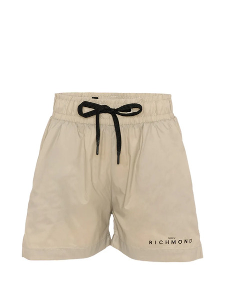  John Richmond Junior Drawstring Boxer Swim Shorts - Neutrals 