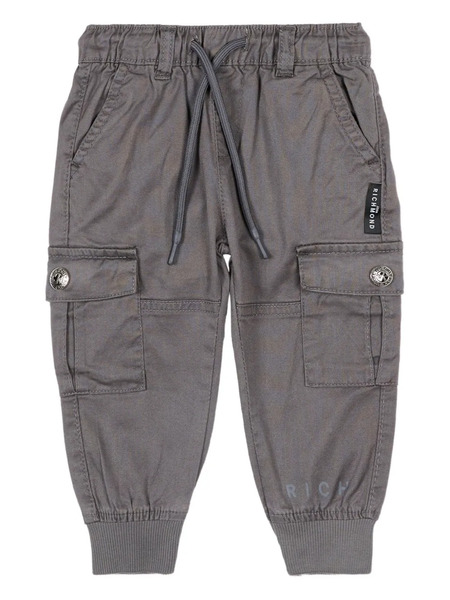  John Richmond Junior Drawstring Cargo Pants - Grey 