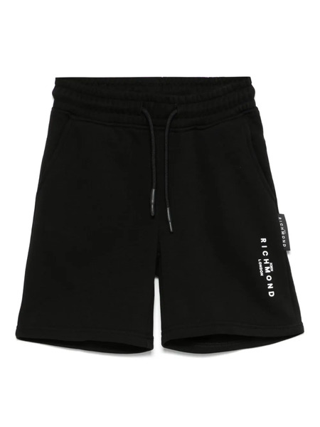  John Richmond Junior Fleece Shorts - Black 