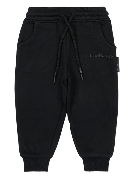  John Richmond Junior Logo-drawstring Track Pants - Black 