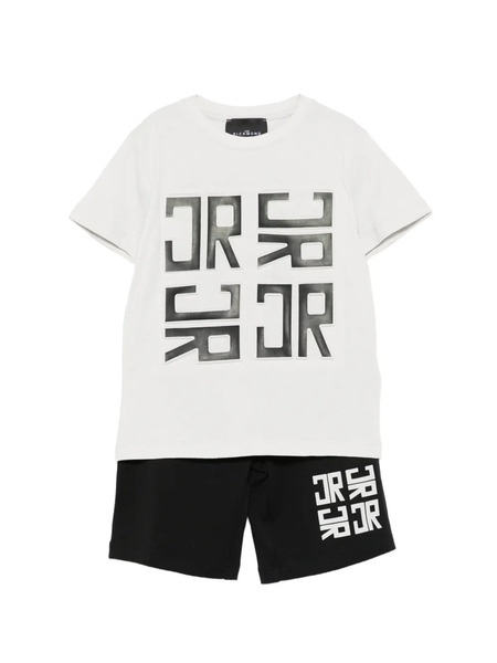  John Richmond Junior Logo-embossed Shorts Set (set Of Two) - Grey 