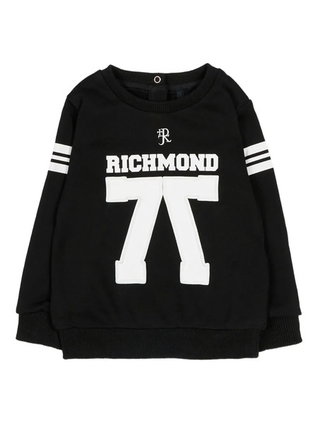  John Richmond Junior Logo Graphic Sweatshirt - Black 
