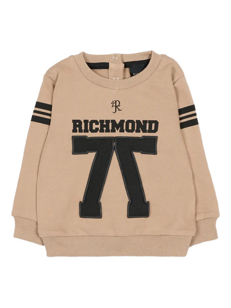  John Richmond Junior Logo Graphic Sweatshirt - Neutrals 
