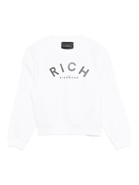  John Richmond Junior Logo-print Sweatshirt - White 