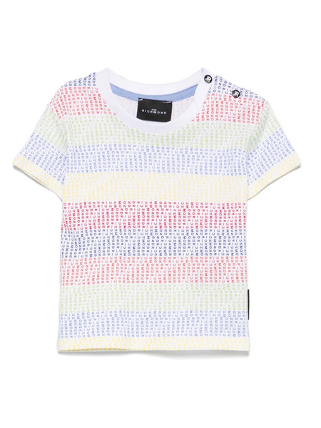  John Richmond Junior Logo-print T-shirt - White 