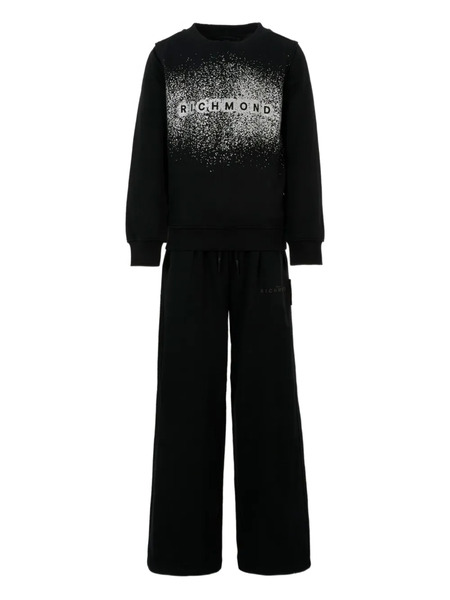  John Richmond Junior Logo-print Tracksuit - Black 