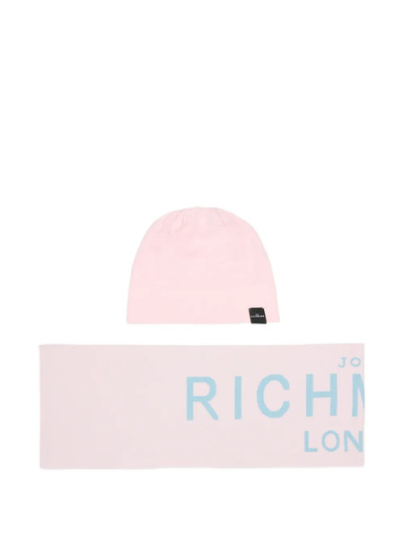  John Richmond Junior Logo Scarf - Pink 