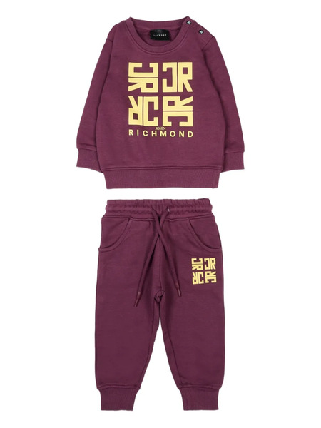 John Richmond Junior Long-sleeve Tracksuit Set - Purple 