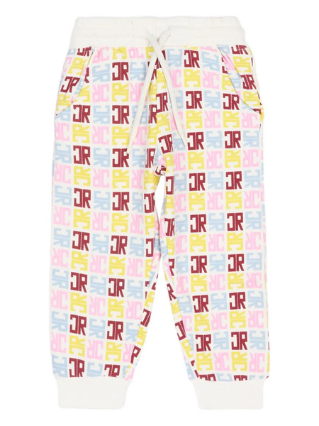  John Richmond Junior Multicoloured Pattern Trousers - White 