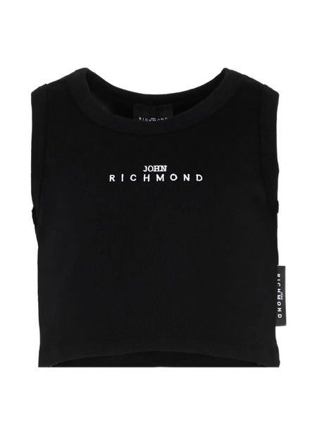  John Richmond Junior Sleeveless T-shirt - Black 