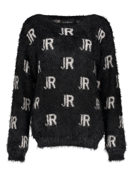  John Richmond Monogram Jumper - Black 