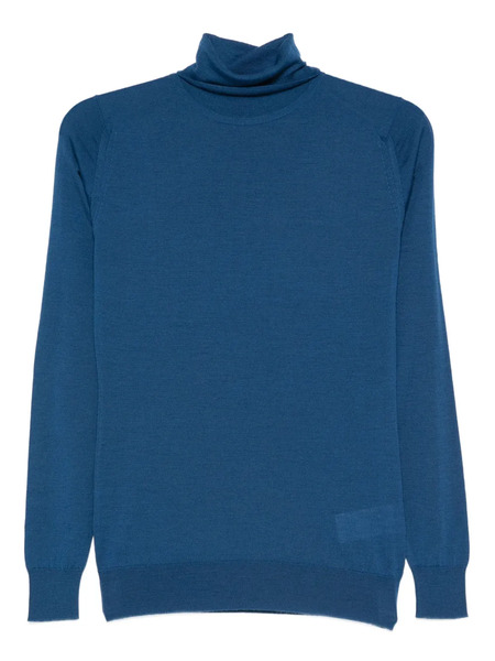  John Smedley Cherwell Merino Wool Sweater - Blue 