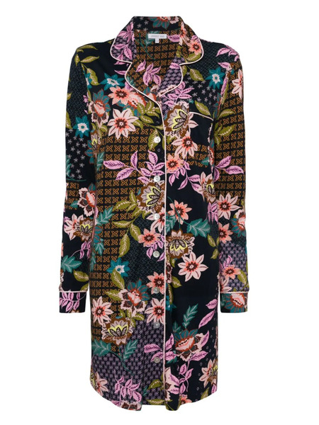  Johnny Was Archimal Sleep Dress - Blue 