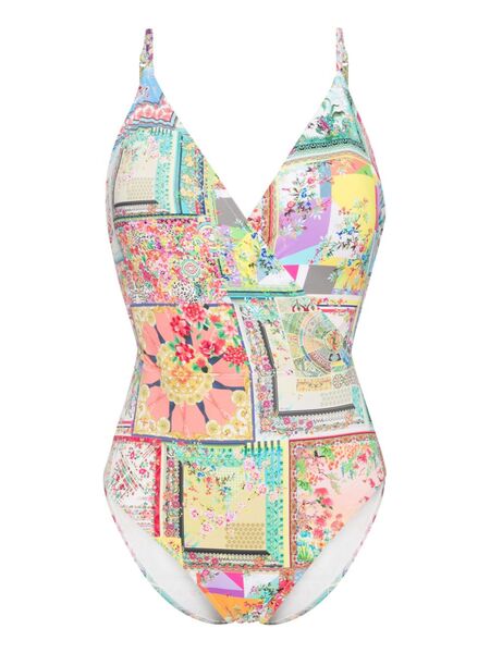  Johnny Was Fleur Swimsuit - Neutrals 
