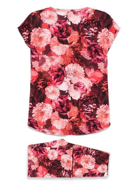 Johnny Was The Bobbie Cropped Pyjama Set - Red 