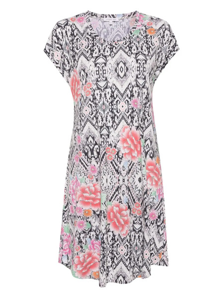  Johnny Was The Brigette Mini Dress - White 