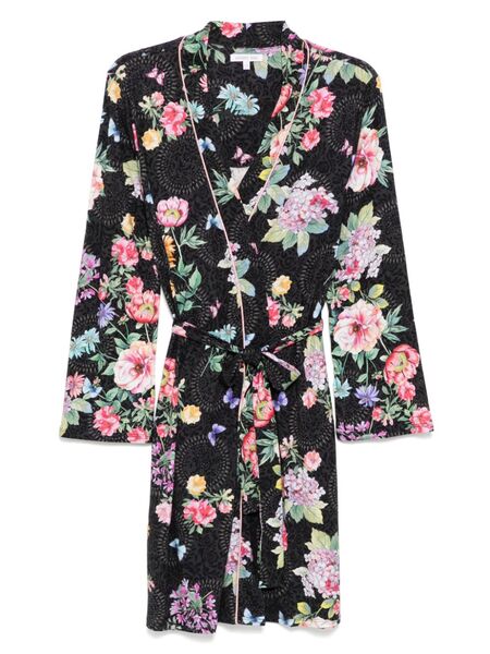  Johnny Was The Jonesy Robe - Black 