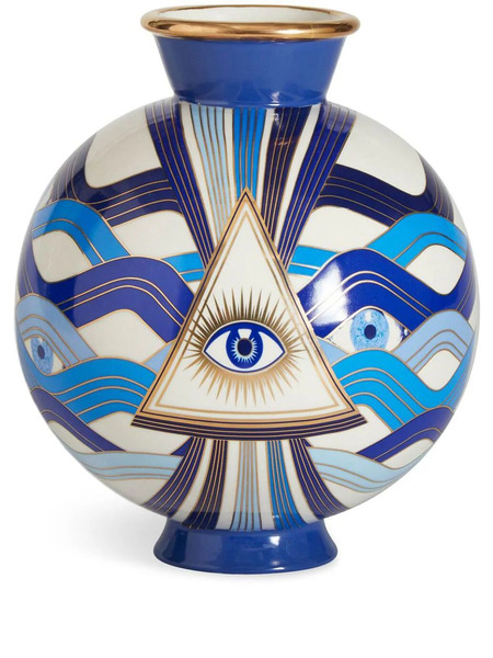 Jonathan Adler Druggist Eye Vase (23,4cm) - Blue 
