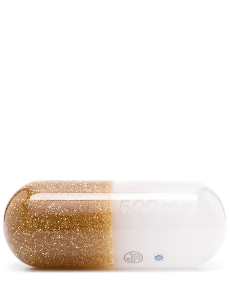  Jonathan Adler Large Pop (art) Glitter Pill - Gold 