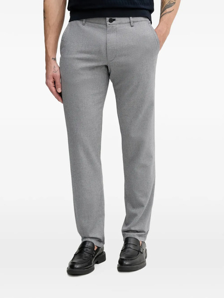  Joop! Belt-loops Patterned Trousers - Grey 