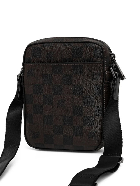  Joop! Check-pattern Messenger Bag - Black 
