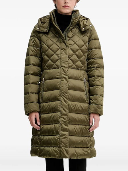  Joop! Constance Quilted-design Coat - Green 