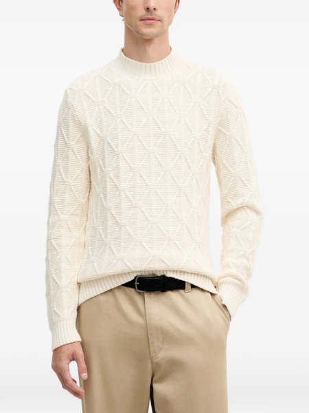  Joop! Floriano Knitted Sweater - Neutrals 