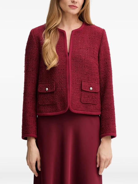  Joop! Joella Pocket Tweed Blazer - Red 
