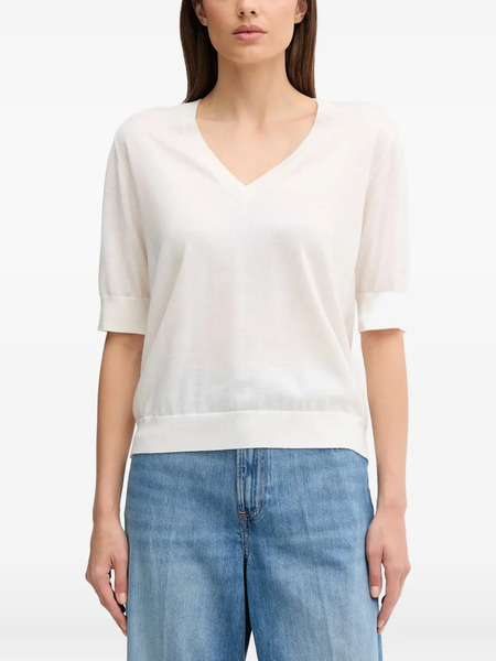  Joop! Kajol V-neck Top - White 