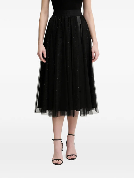  Joop! Ribbon Embellished Midi Skirt - Black 