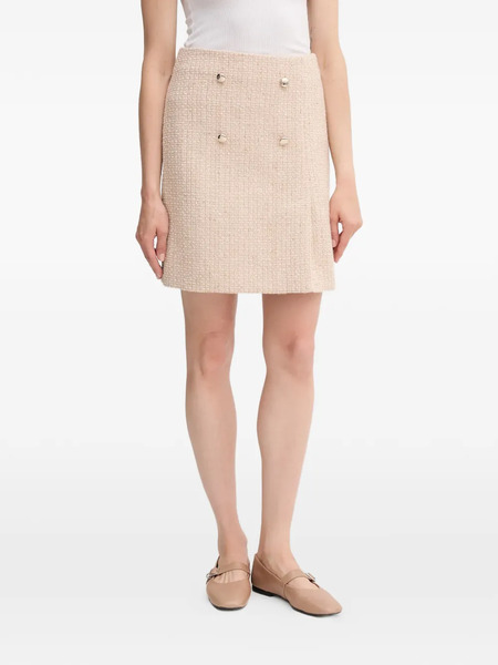  Joop! Saida Tweed Mini Skirt - Neutrals 