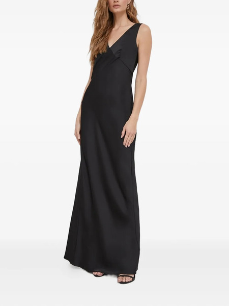  Joop! Satin Maxi Dress - Black 
