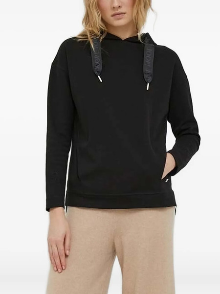  Joop! Side-split Hooded Top - Black 