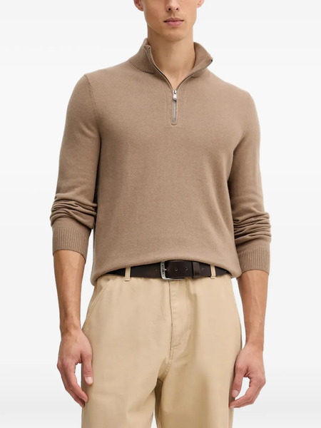  Joop! Zip-up Sweater - Brown 