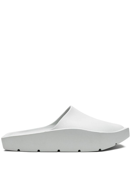  Jordan Air Jordan Hex Sp light Silver Mules - White 