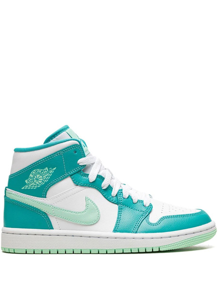  Jordan Air Jordan 1 Mid washed Teal Sneakers - Blue 