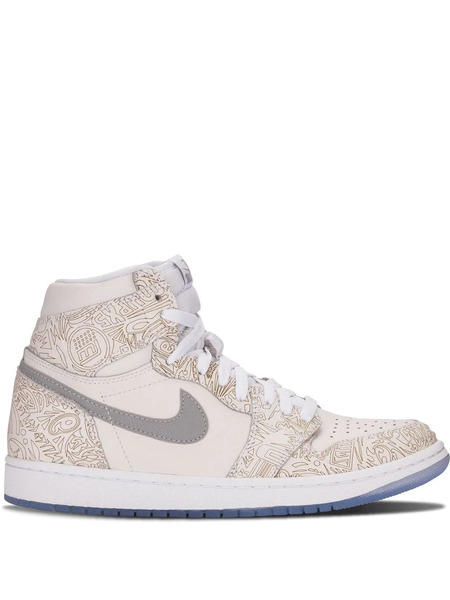  Jordan Air Jordan 1 Retro Hi Og laser Sneakers - Neutrals 
