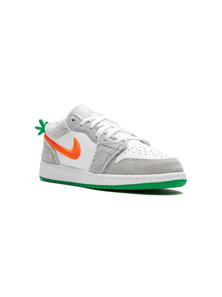 Jordan Kids Air Jordan 1 Low rabbit Sneakers - Grey 