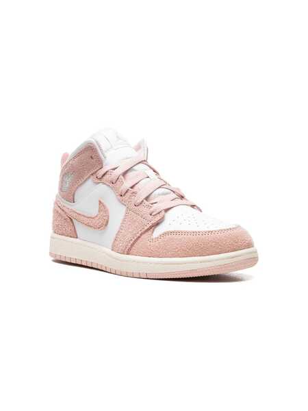  Jordan Kids Air Jordan 1 Mid Se legend Pink Sneakers 