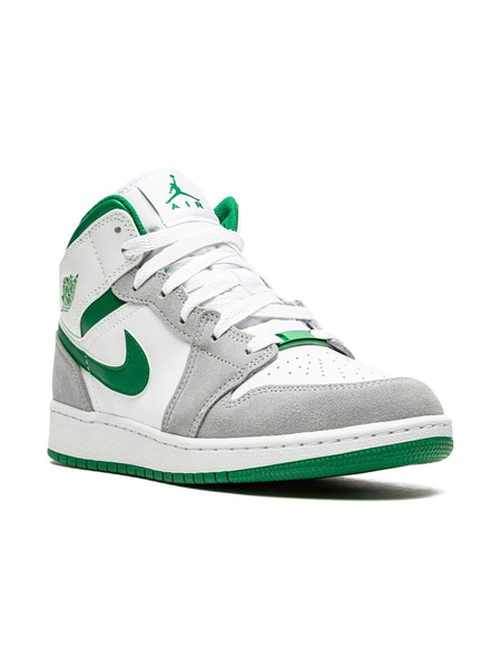  Jordan Kids Air Jordan 1 Mid Se Sneakers - Grey 