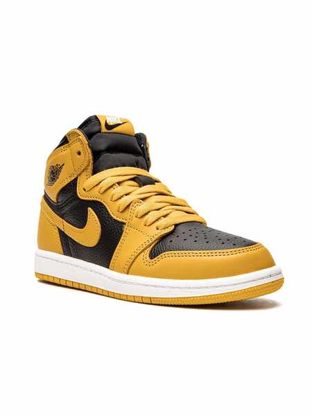  Jordan Kids Air Jordan 1 Retro High Og pollen Sneakers - Yellow 