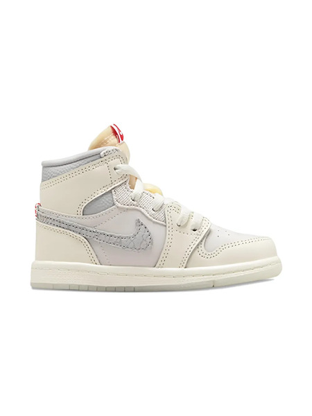  Jordan Kids Air Jordan 1 Retro High Og sail University Red Sneakers - Neutrals 