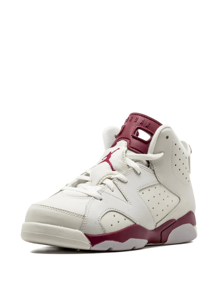 Jordan Kids Air Jordan 6 Retro maroon High-top Sneakers - Neutrals 