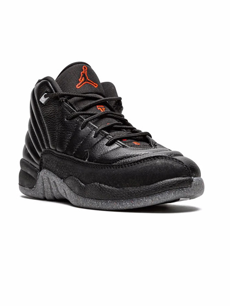  Jordan Kids Air Jordan 12 Retro utility Sneakers - Black 